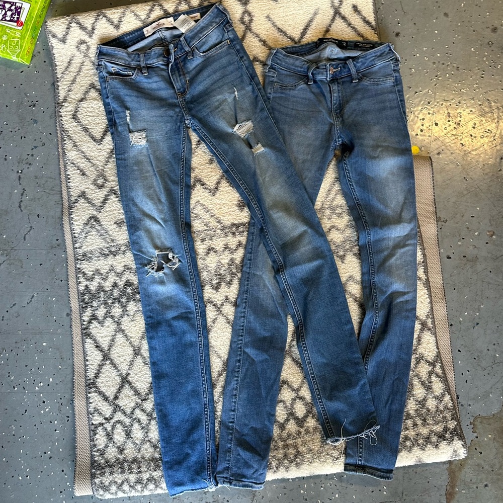 Hollister Jean and Jegging Size 0